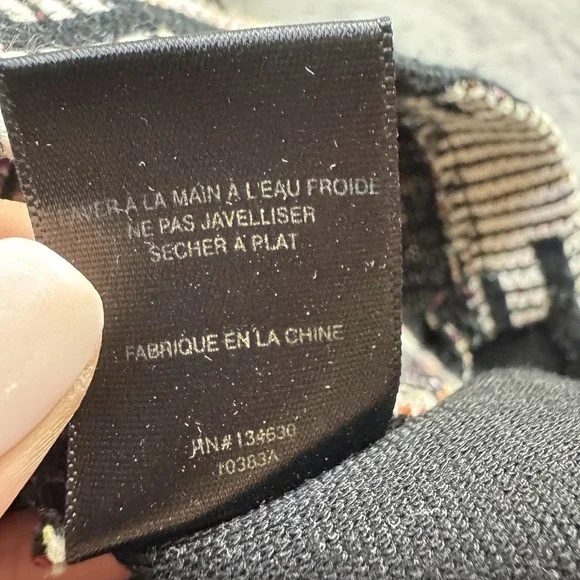 Sunday In Brooklyn Shirt Womens Medium Geometric Patterned Short Sleeve‎ Top - Picture 9 of 12